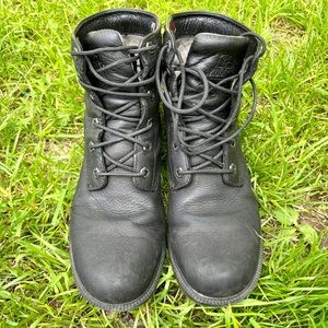 Size 11 Kodiak waterproof black ankle boots